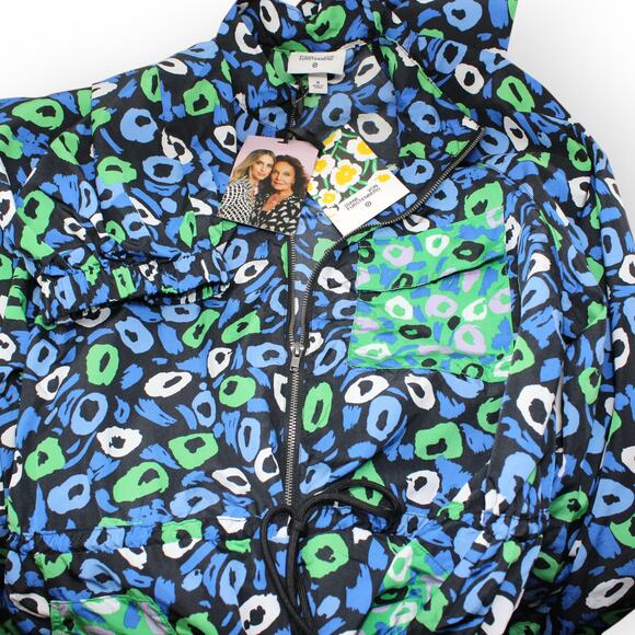 NEW Medium DianeVonFurstenberg x Target Nylon JAZZ DOT Sports Jumpsuit - Picture 8 of 9